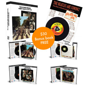 Pre-order, The Beatles "Books About the Albums" Series 4 pack Boxed Set, and receive a $30 bonus for free